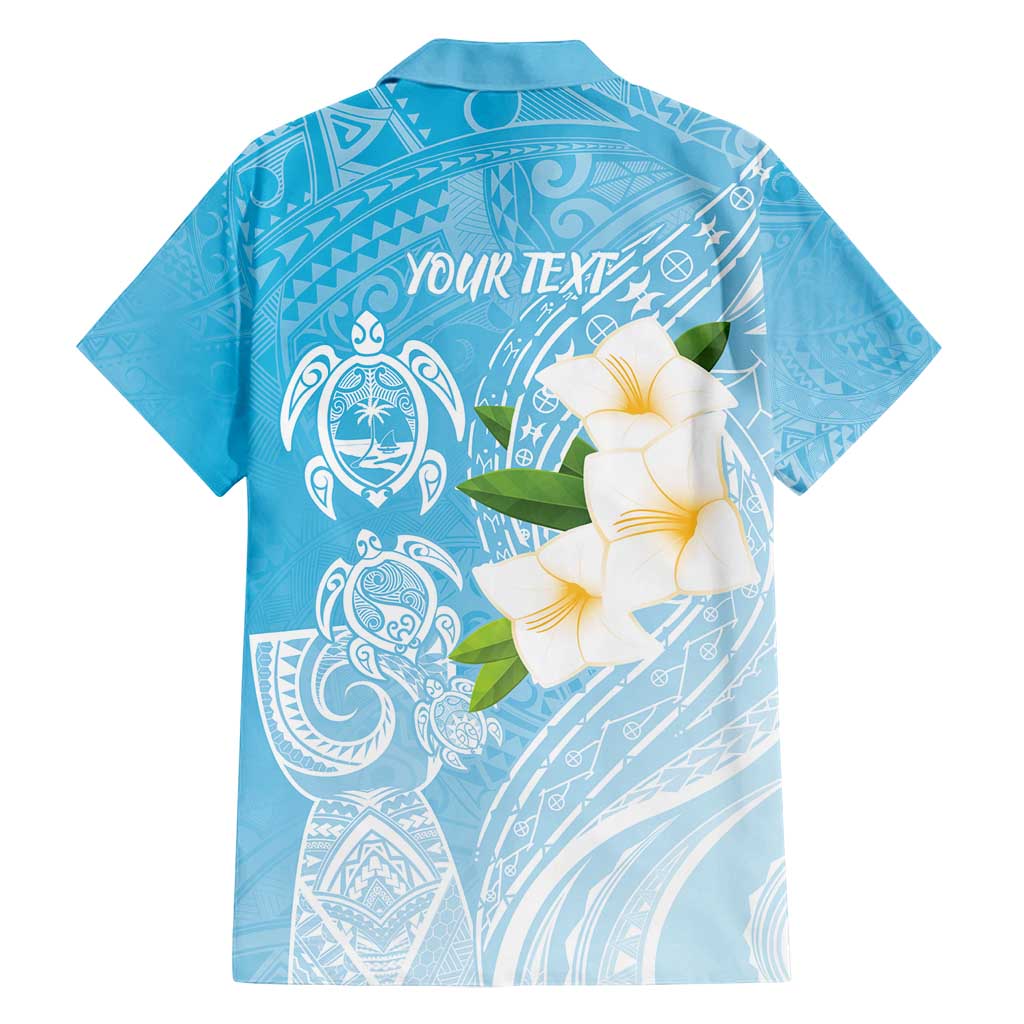 Personalized Guam Chamorro Family Matching Tank Maxi Dress and Hawaiian Shirt Turtles and Guasali Flowers