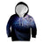 New Zealand Aotearoa Matariki Kid Hoodie Starry Silver Fern