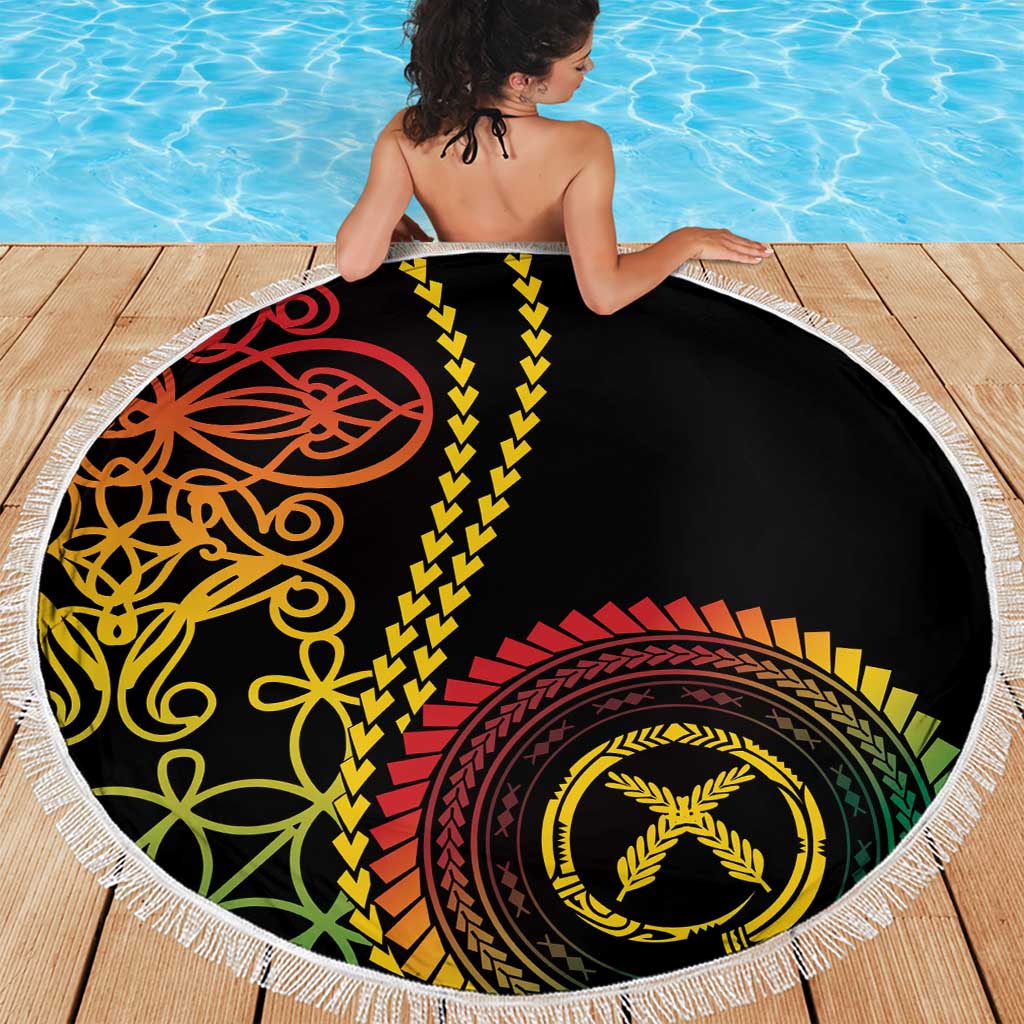 Proudly Ni-Van Sandroing Inspired Classic Style Beach Blanket