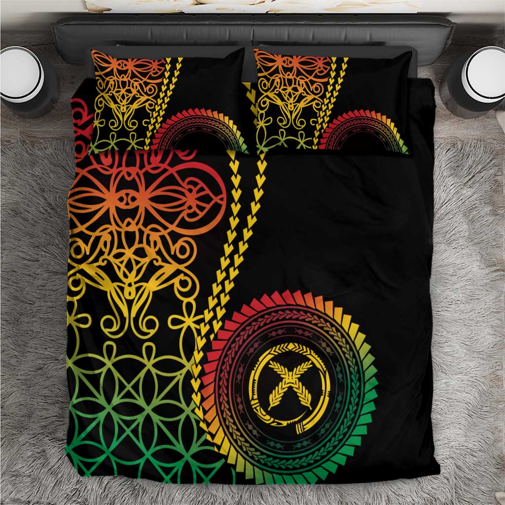 Proudly Ni-Van Sandroing Inspired Classic Style Bedding Set LT7 Colorful - Polynesian Pride