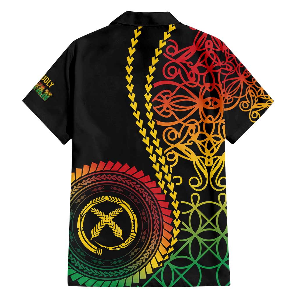 Proudly Ni-Van Sandroing Inspired Classic Style Family Matching Summer Maxi Dress and Hawaiian Shirt LT7 - Polynesian Pride