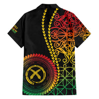 Proudly Ni-Van Sandroing Inspired Classic Style Family Matching Summer Maxi Dress and Hawaiian Shirt LT7 - Polynesian Pride