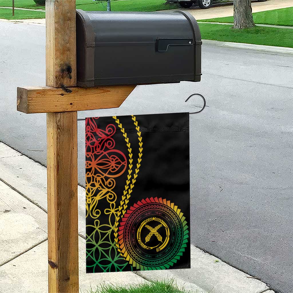 Proudly Ni-Van Sandroing Inspired Classic Style Garden Flag