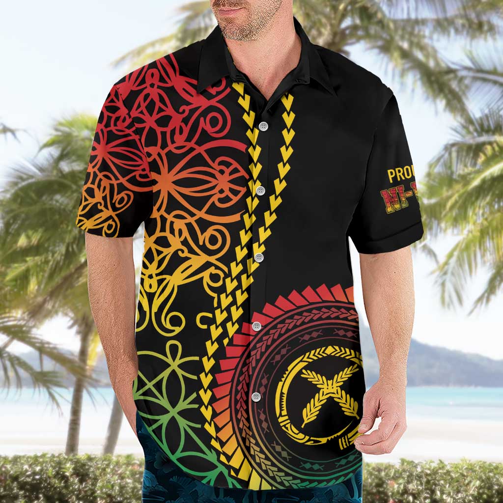 Proudly Ni-Van Sandroing Inspired Classic Style Hawaiian Shirt