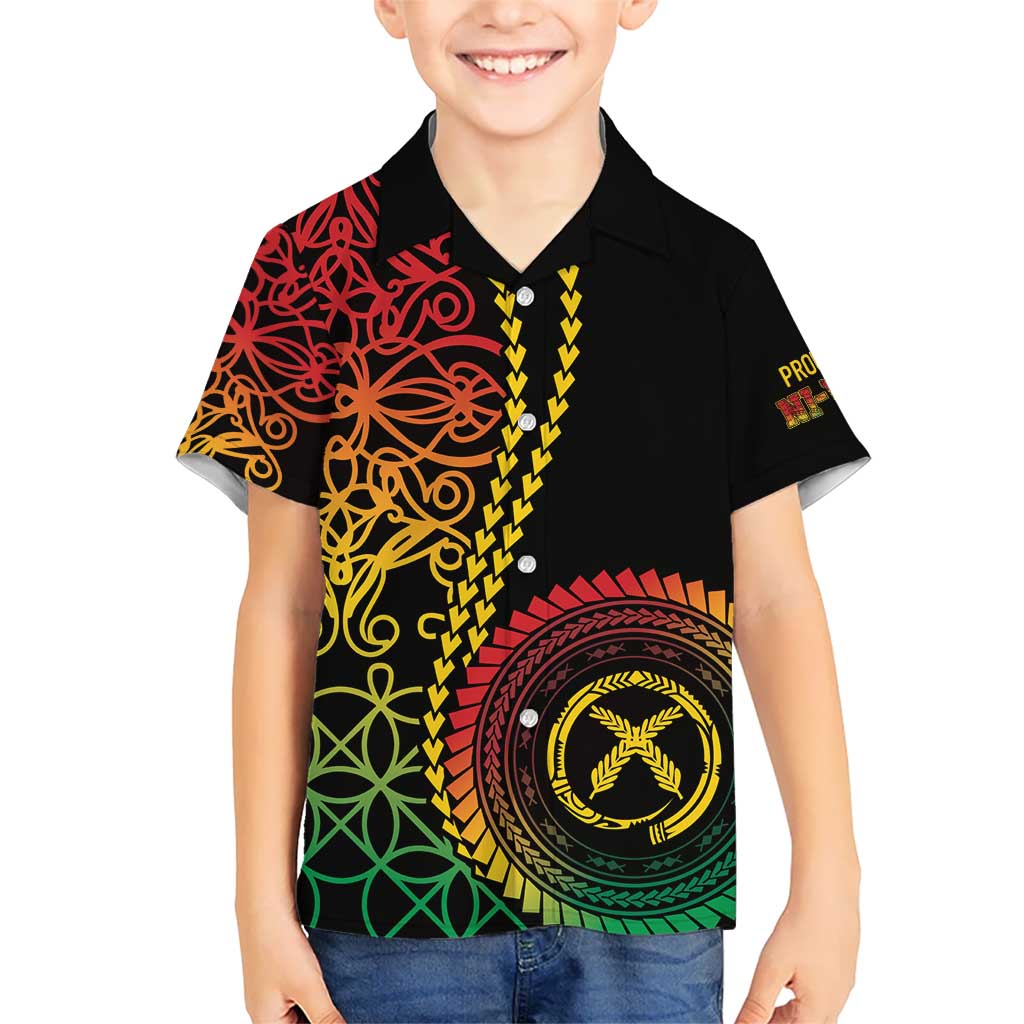 Proudly Ni-Van Sandroing Inspired Classic Style Hawaiian Shirt