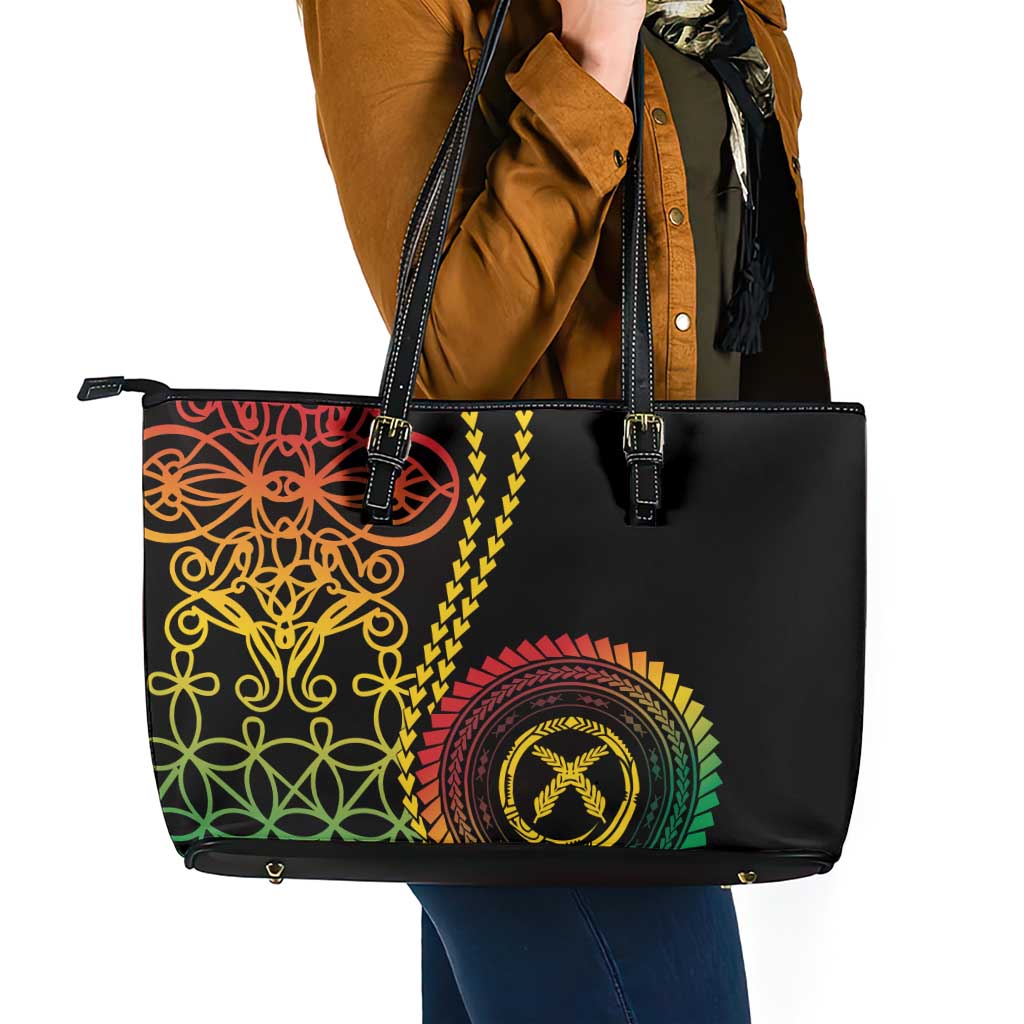 Proudly Ni-Van Sandroing Inspired Classic Style Leather Tote Bag