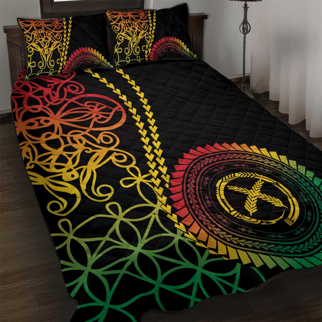 Proudly Ni-Van Sandroing Inspired Classic Style Quilt Bed Set LT7 Colorful - Polynesian Pride