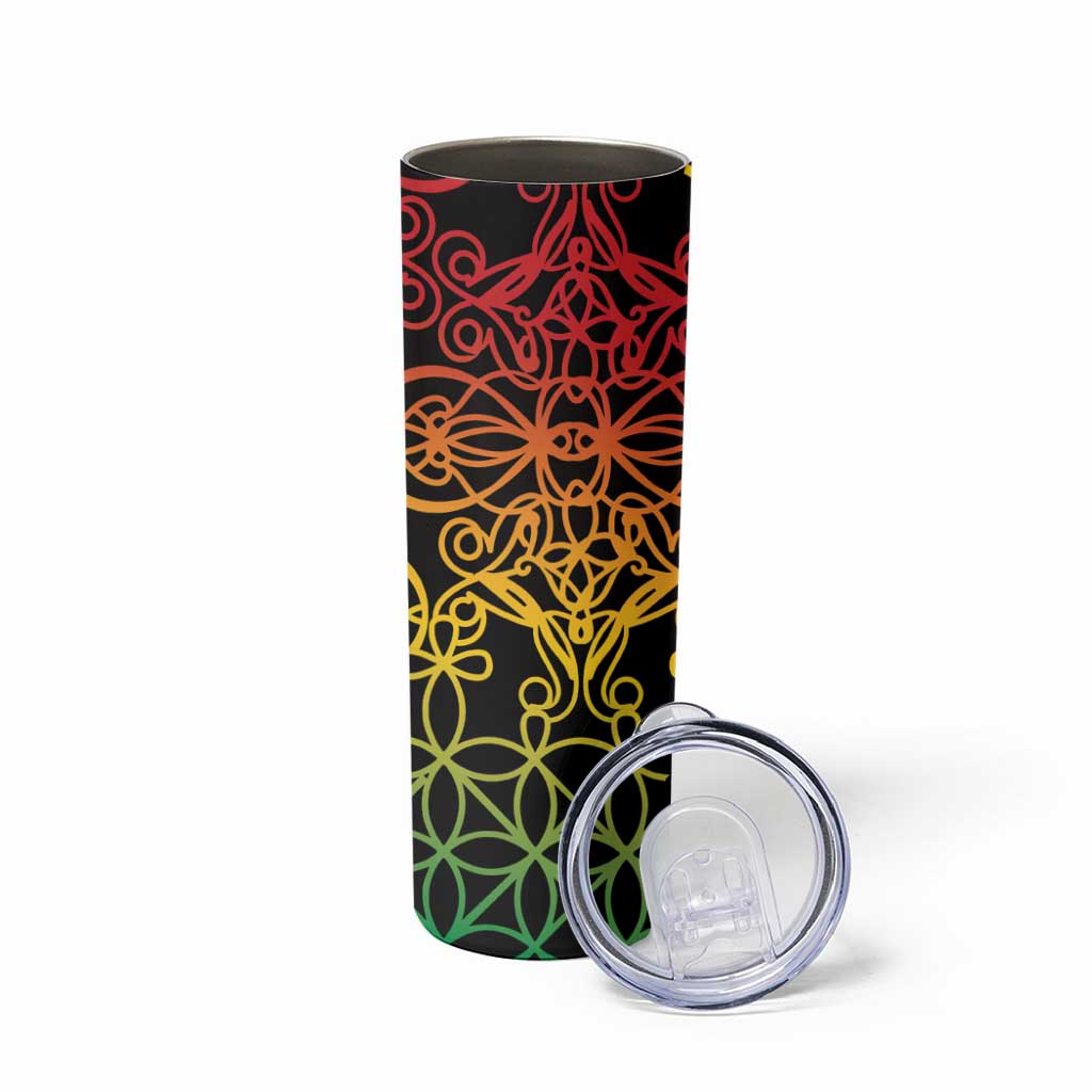 Proudly Ni-Van Sandroing Inspired Classic Style Skinny Tumbler LT7 - Polynesian Pride