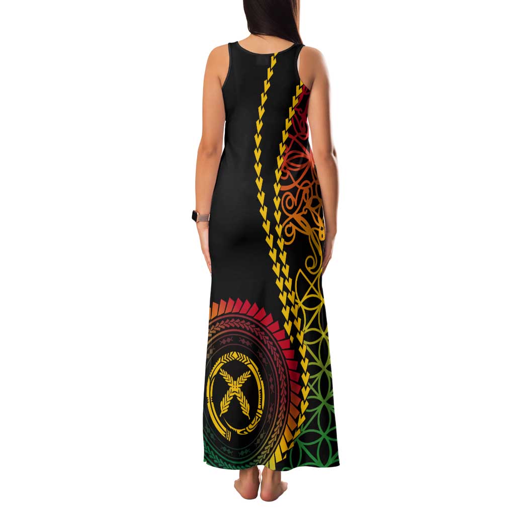 Proudly Ni-Van Sandroing Inspired Classic Style Tank Maxi Dress