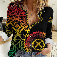 Proudly Ni-Van Sandroing Inspired Classic Style Women Casual Shirt