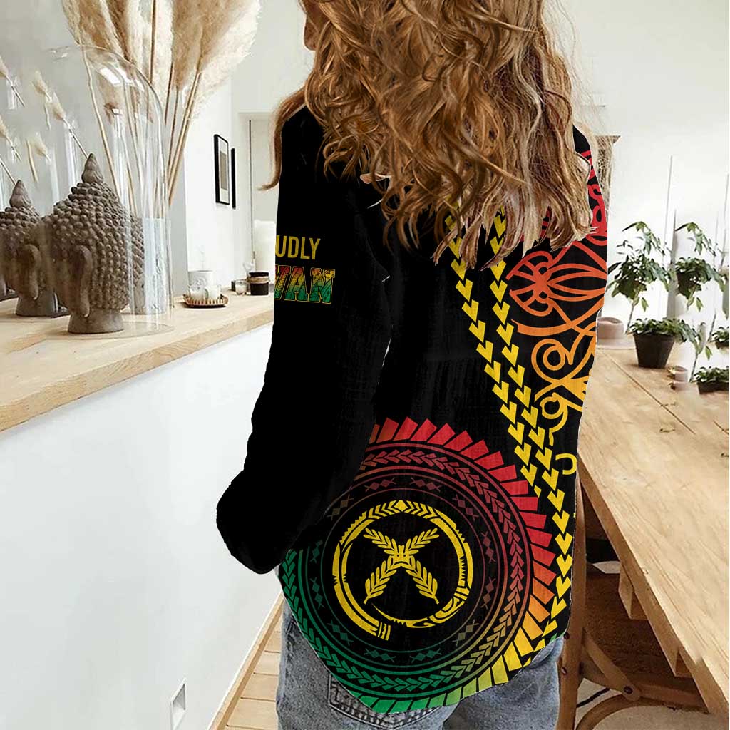 Proudly Ni-Van Sandroing Inspired Classic Style Women Casual Shirt