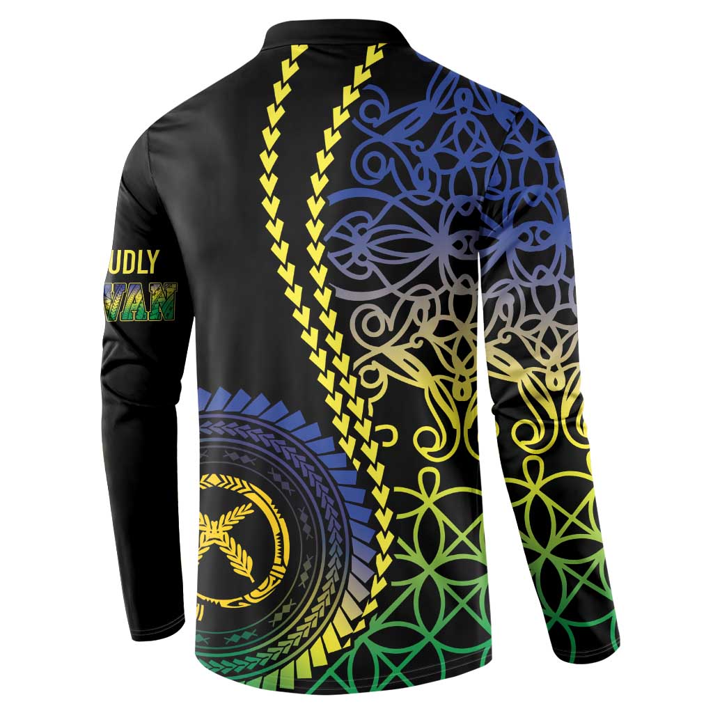 Proudly Ni-Van Sandroing Inspired Button Sweatshirt Malampa Classic Style