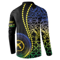 Proudly Ni-Van Sandroing Inspired Button Sweatshirt Malampa Classic Style