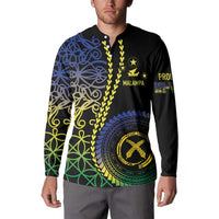 Proudly Ni-Van Sandroing Inspired Button Sweatshirt Malampa Classic Style