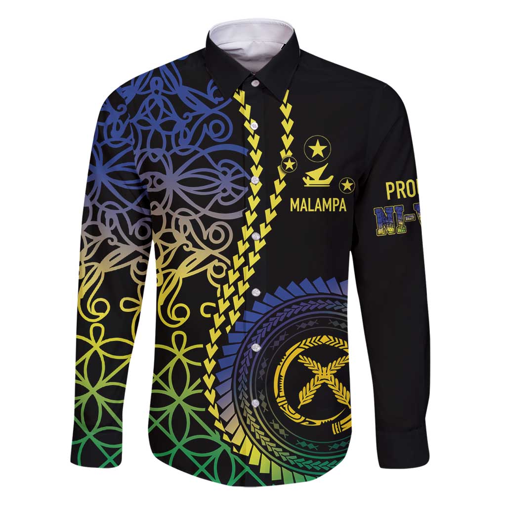 Proudly Ni-Van Sandroing Inspired Family Matching Puletasi and Hawaiian Shirt Malampa Classic Style