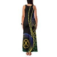 Proudly Ni-Van Sandroing Inspired Family Matching Tank Maxi Dress and Hawaiian Shirt Malampa Classic Style