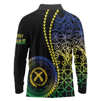 Proudly Ni-Van Sandroing Inspired Long Sleeve Polo Shirt Malampa Classic Style