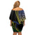 Proudly Ni-Van Sandroing Inspired Off Shoulder Short Dress Malampa Classic Style