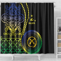 Proudly Ni-Van Sandroing Inspired Shower Curtain Malampa Classic Style