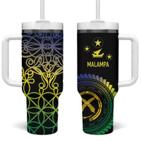 Proudly Ni-Van Sandroing Inspired Tumbler With Handle Malampa Classic Style