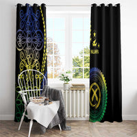 Proudly Ni-Van Sandroing Inspired Window Curtain Malampa Classic Style