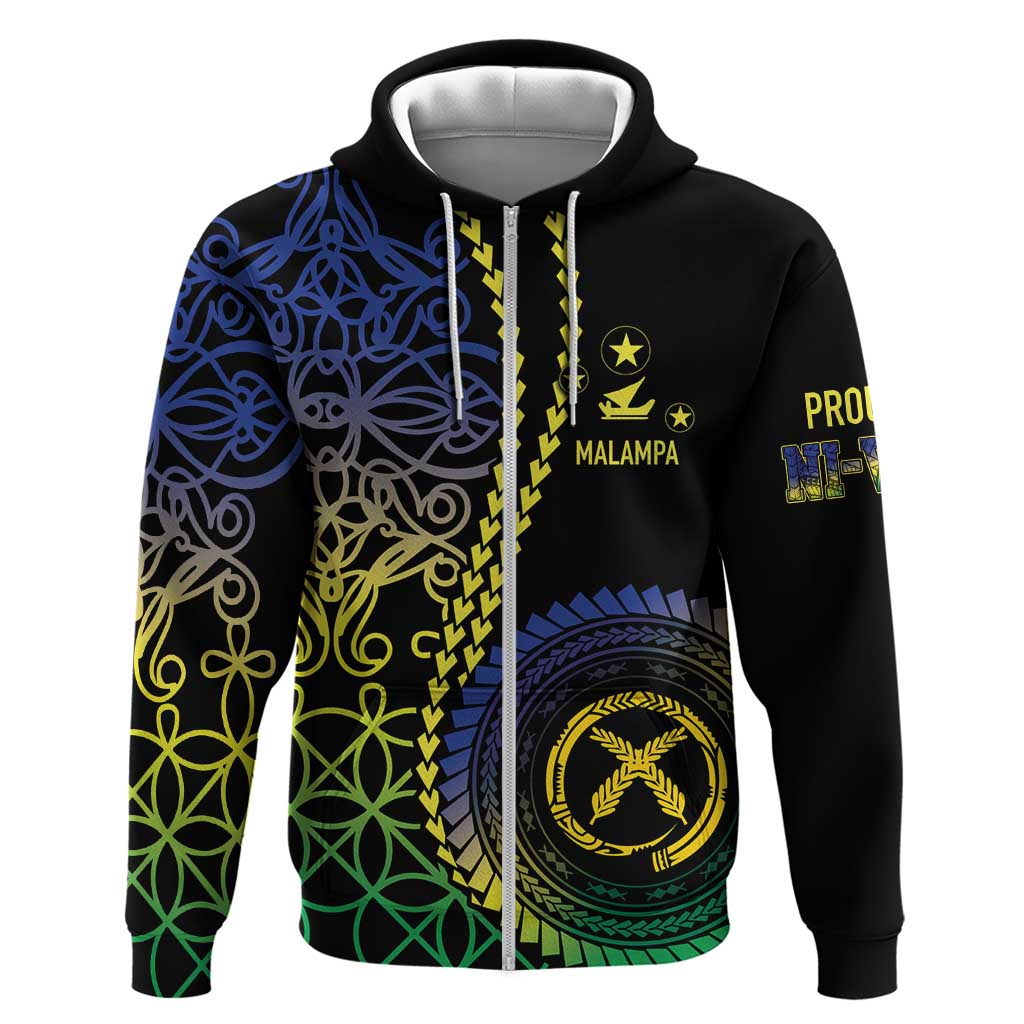Proudly Ni-Van Sandroing Inspired Zip Hoodie Malampa Classic Style