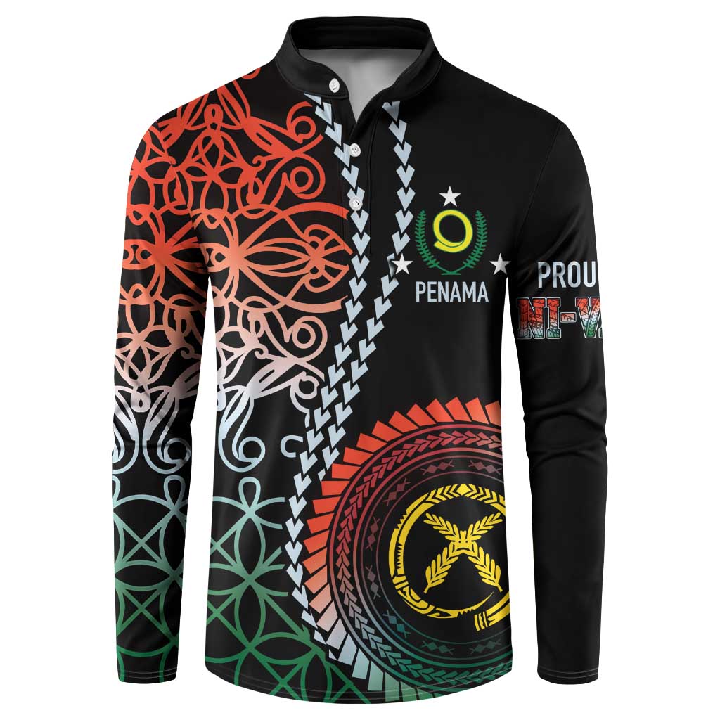 Proudly Ni-Van Sandroing Inspired Button Sweatshirt Penama Classic Style