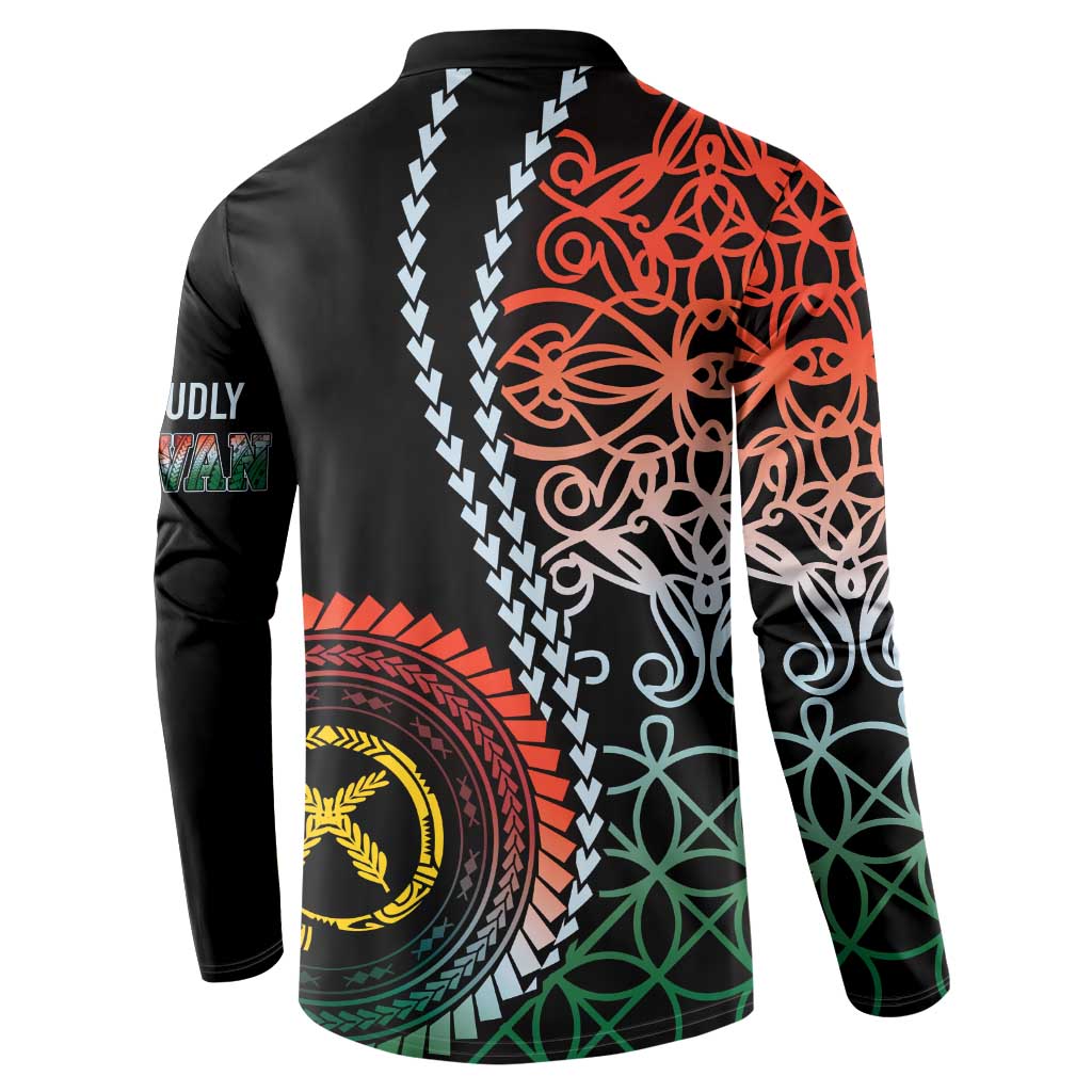 Proudly Ni-Van Sandroing Inspired Button Sweatshirt Penama Classic Style