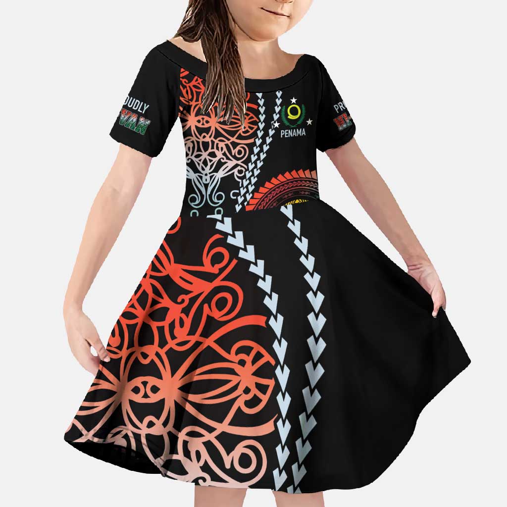 Proudly Ni-Van Sandroing Inspired Family Matching Off Shoulder Maxi Dress and Hawaiian Shirt Penama Classic Style