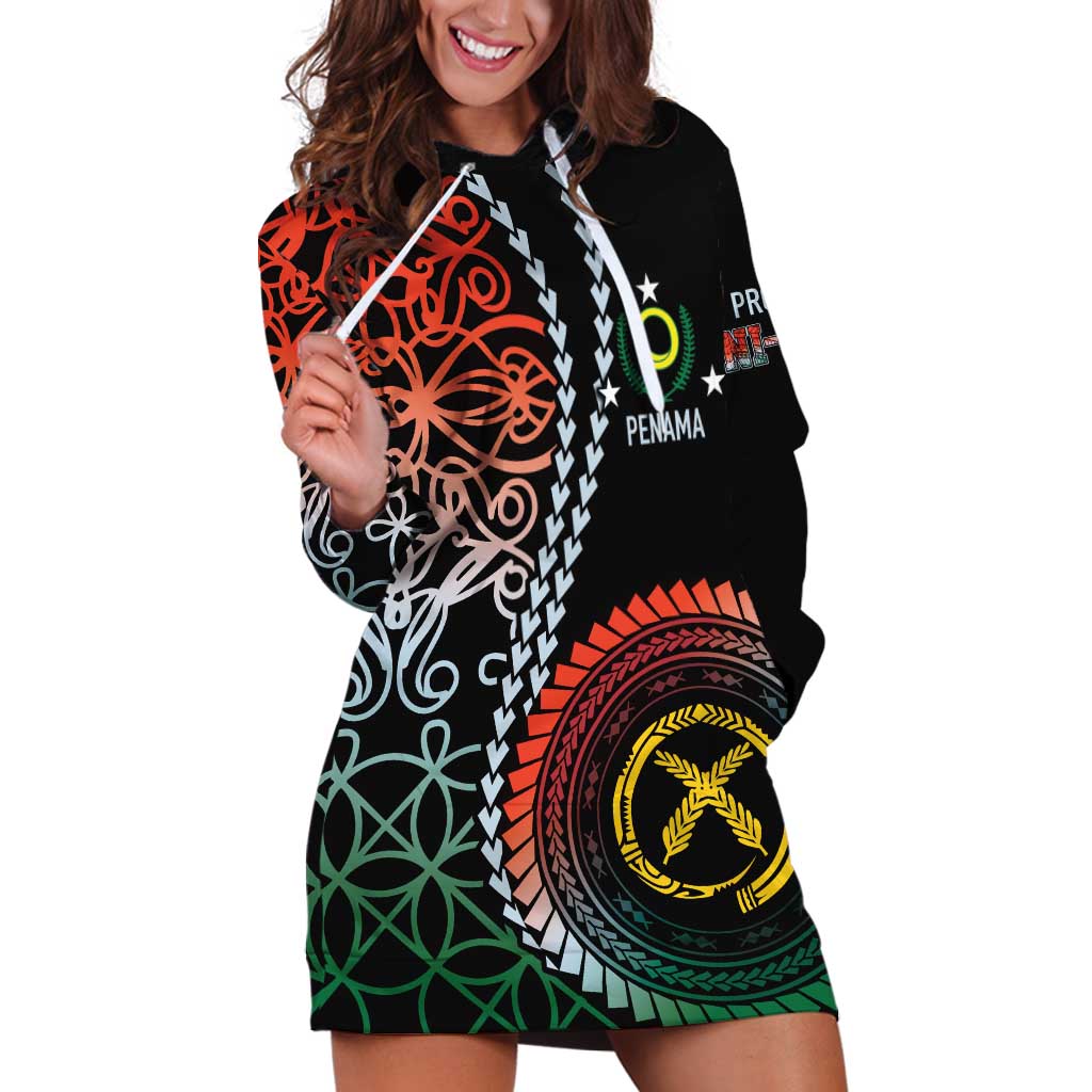 Proudly Ni-Van Sandroing Inspired Hoodie Dress Penama Classic Style