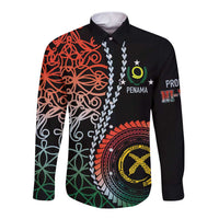 Proudly Ni-Van Sandroing Inspired Long Sleeve Button Shirt Penama Classic Style