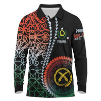 Proudly Ni-Van Sandroing Inspired Long Sleeve Polo Shirt Penama Classic Style