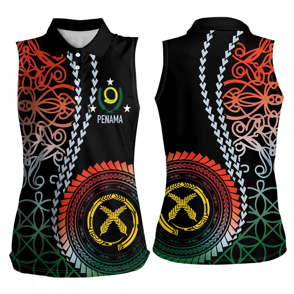 Proudly Ni-Van Sandroing Inspired Women Sleeveless Polo Shirt Penama Classic Style