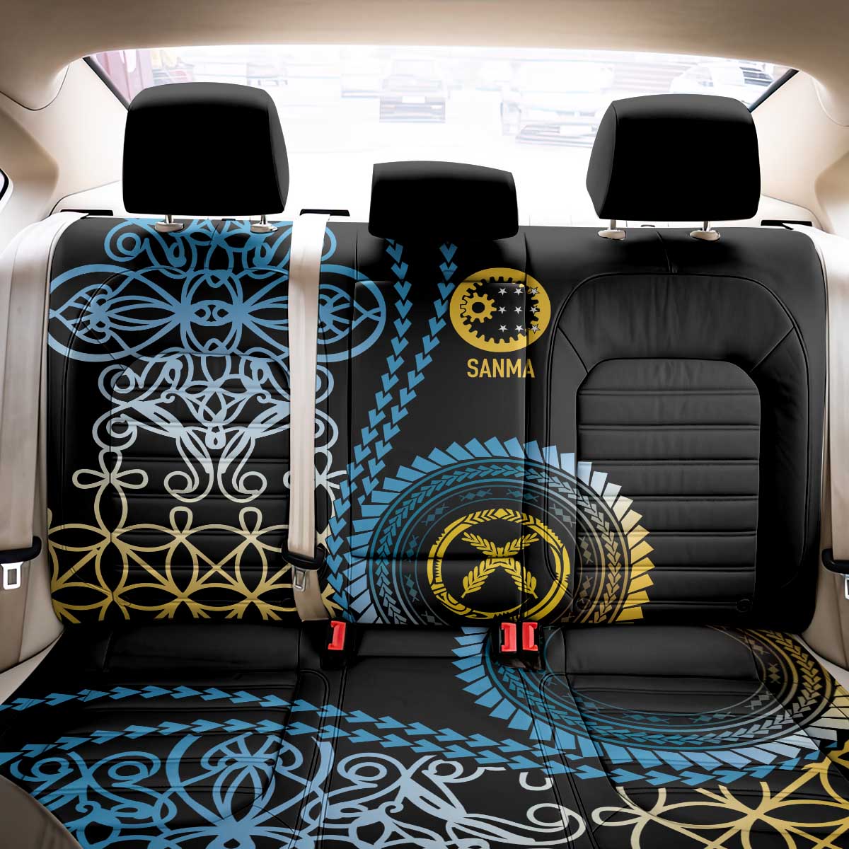 Proudly Ni-Van Sandroing Inspired Back Car Seat Cover Sanma Classic Style