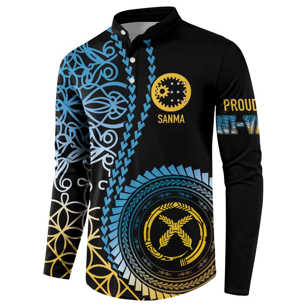 Proudly Ni-Van Sandroing Inspired Button Sweatshirt Sanma Classic Style