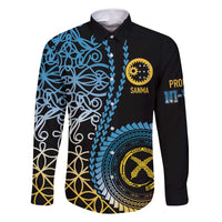 Proudly Ni-Van Sandroing Inspired Family Matching Long Sleeve Bodycon Dress and Hawaiian Shirt Sanma Classic Style