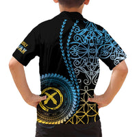 Proudly Ni-Van Sandroing Inspired Family Matching Puletasi and Hawaiian Shirt Sanma Classic Style