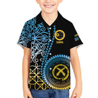 Proudly Ni-Van Sandroing Inspired Family Matching Tank Maxi Dress and Hawaiian Shirt Sanma Classic Style