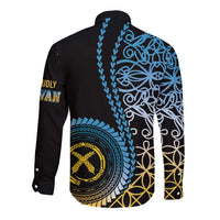 Proudly Ni-Van Sandroing Inspired Long Sleeve Button Shirt Sanma Classic Style