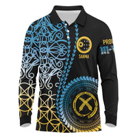 Proudly Ni-Van Sandroing Inspired Long Sleeve Polo Shirt Sanma Classic Style