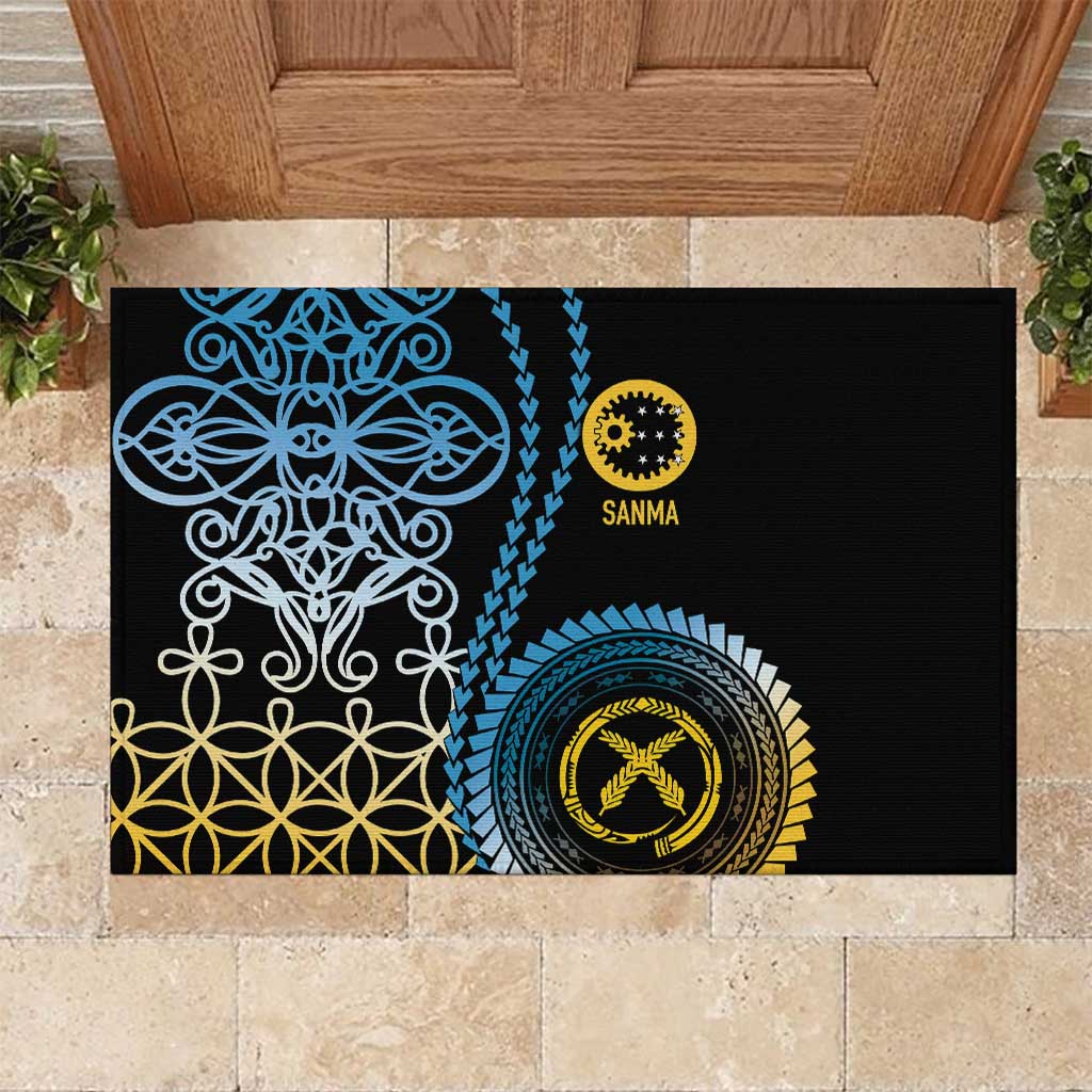 Proudly Ni-Van Sandroing Inspired Rubber Doormat Sanma Classic Style
