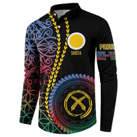 Proudly Ni-Van Sandroing Inspired Button Sweatshirt Shefa Classic Style