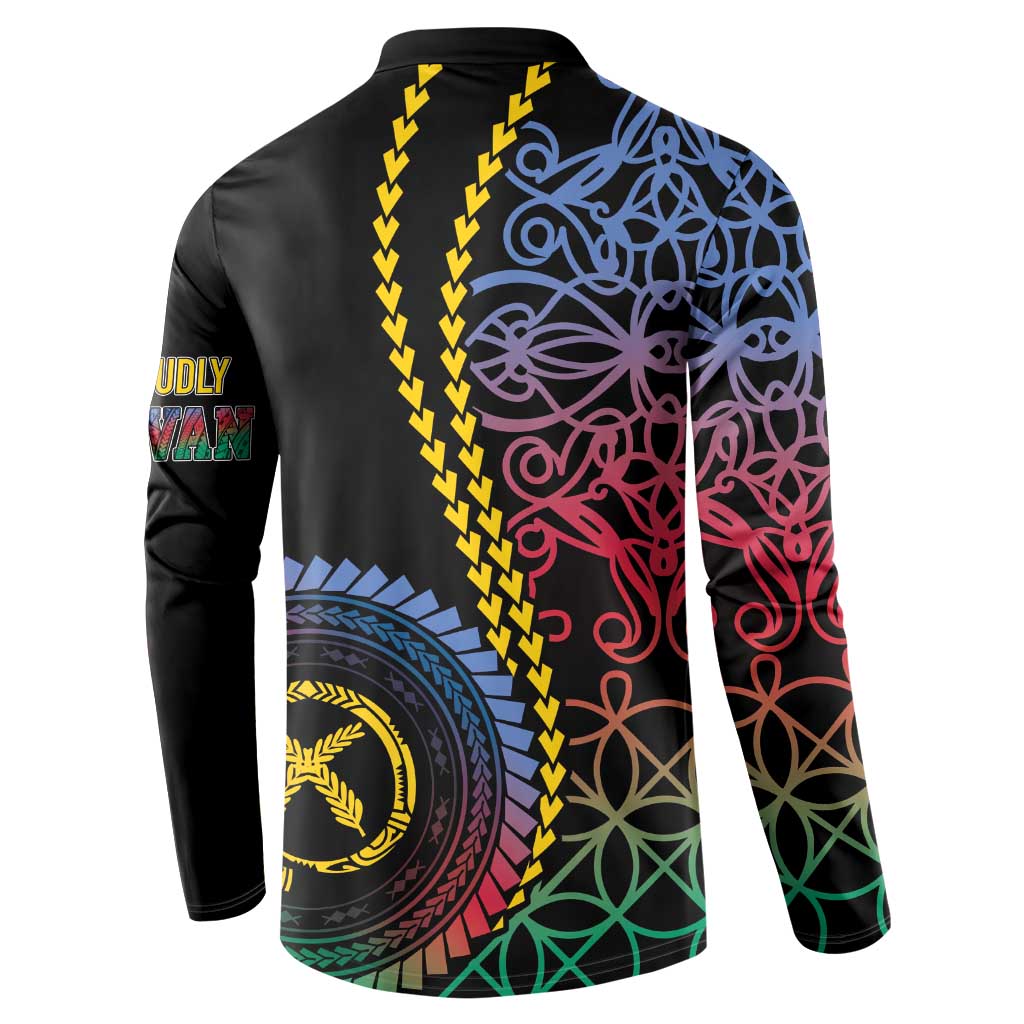 Proudly Ni-Van Sandroing Inspired Button Sweatshirt Shefa Classic Style