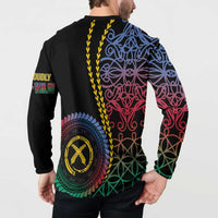 Proudly Ni-Van Sandroing Inspired Button Sweatshirt Shefa Classic Style