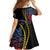 Proudly Ni-Van Sandroing Inspired Family Matching Off Shoulder Short Dress and Hawaiian Shirt Shefa Classic Style