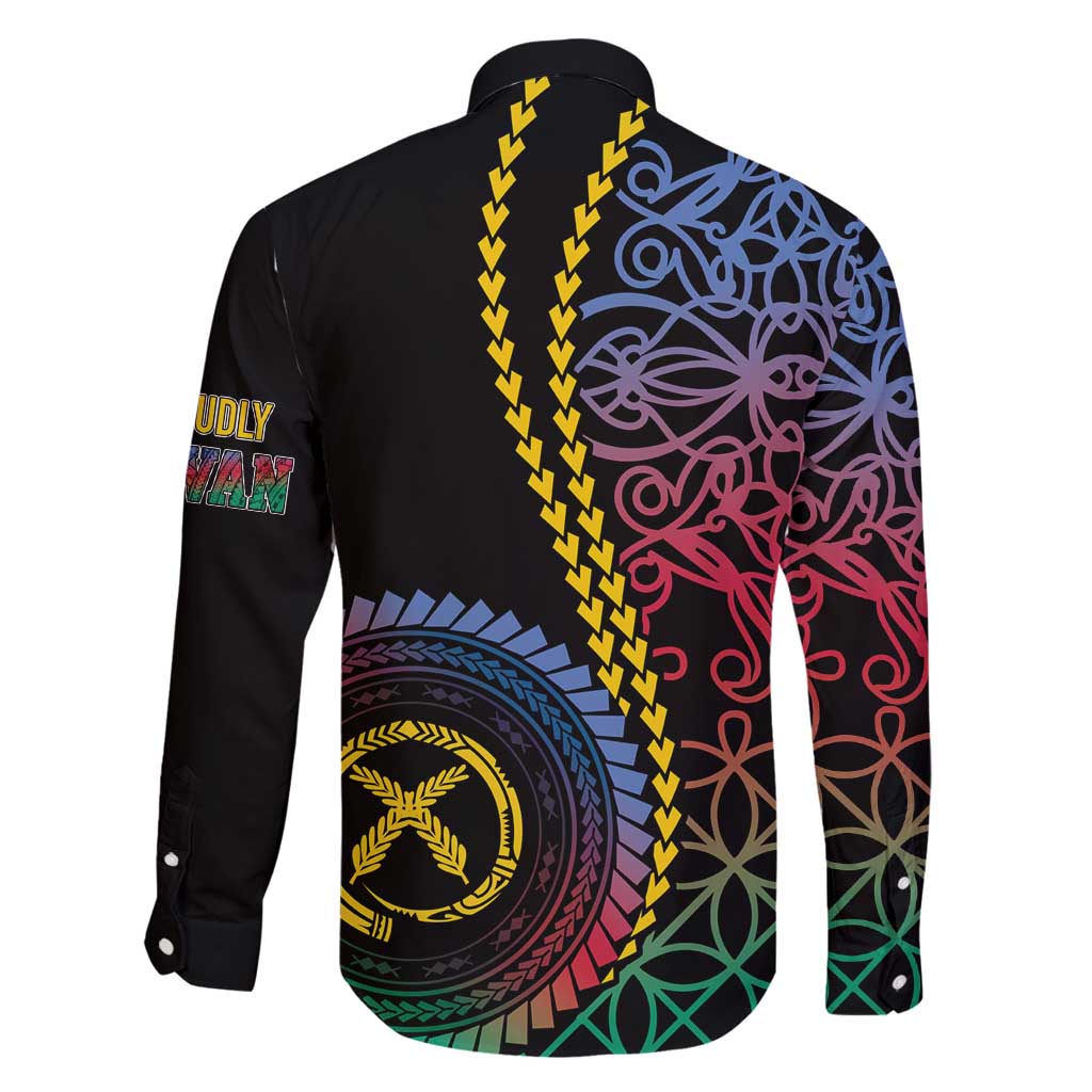 Proudly Ni-Van Sandroing Inspired Family Matching Puletasi and Hawaiian Shirt Shefa Classic Style