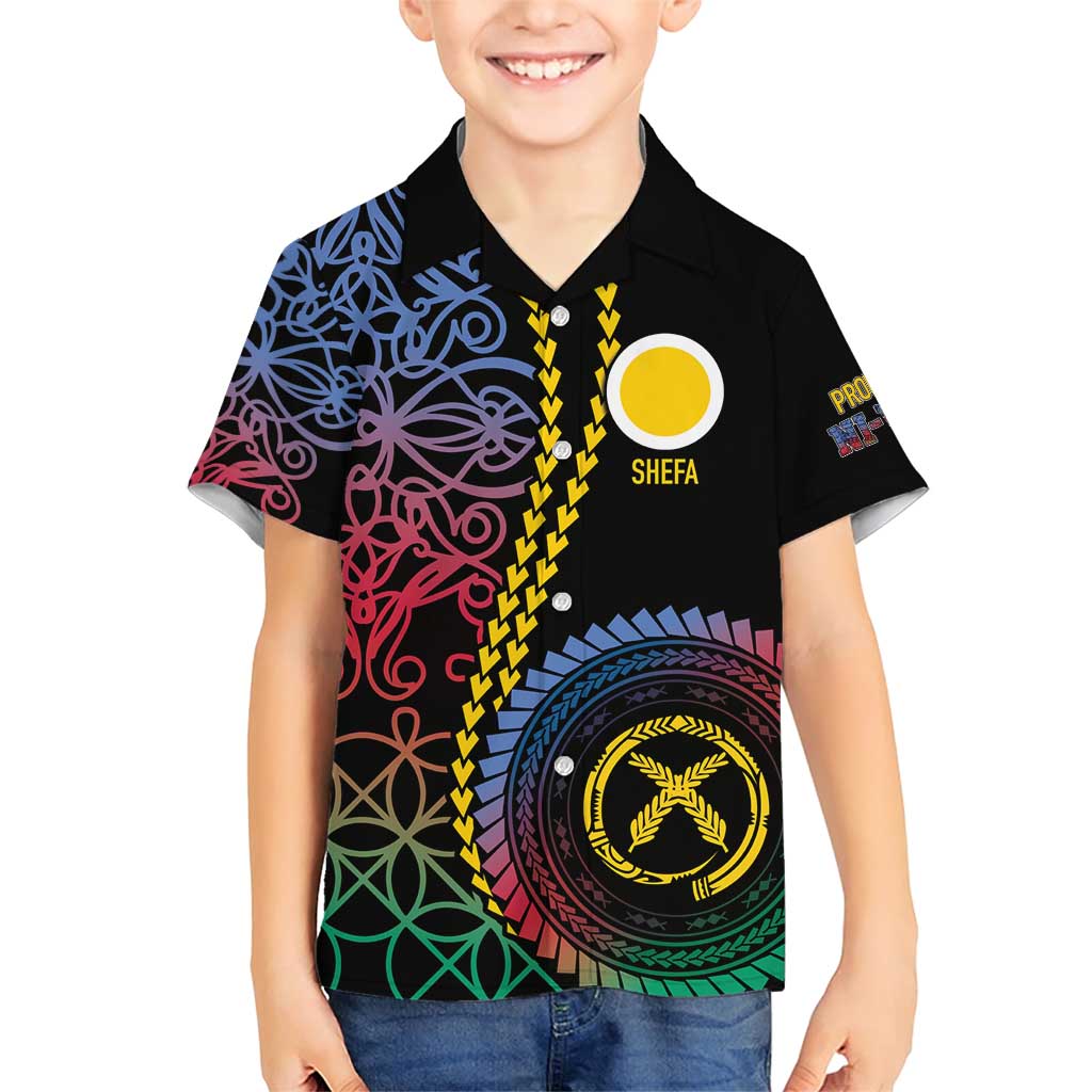 Proudly Ni-Van Sandroing Inspired Family Matching Short Sleeve Bodycon Dress and Hawaiian Shirt Shefa Classic Style