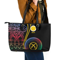 Proudly Ni-Van Sandroing Inspired Leather Tote Bag Shefa Classic Style