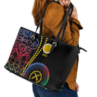 Proudly Ni-Van Sandroing Inspired Leather Tote Bag Shefa Classic Style