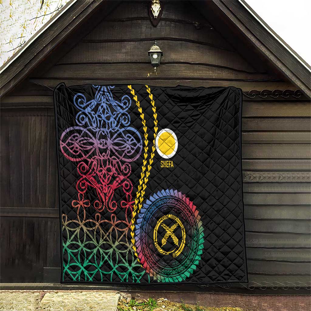 Proudly Ni-Van Sandroing Inspired Quilt Shefa Classic Style